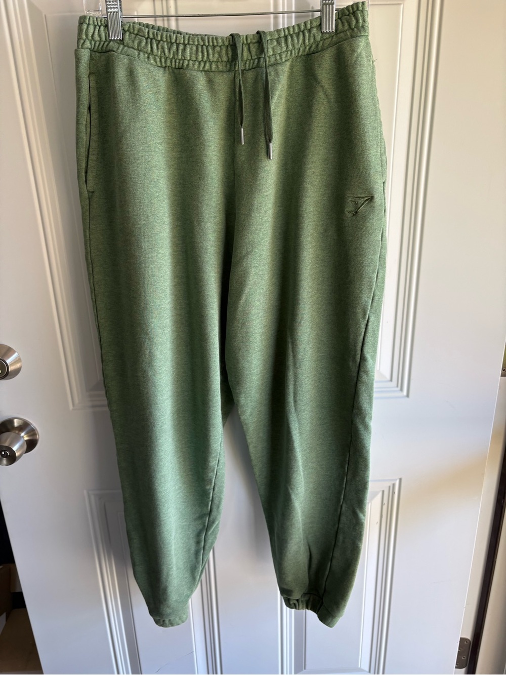Gymshark Olive Green Track Joggers